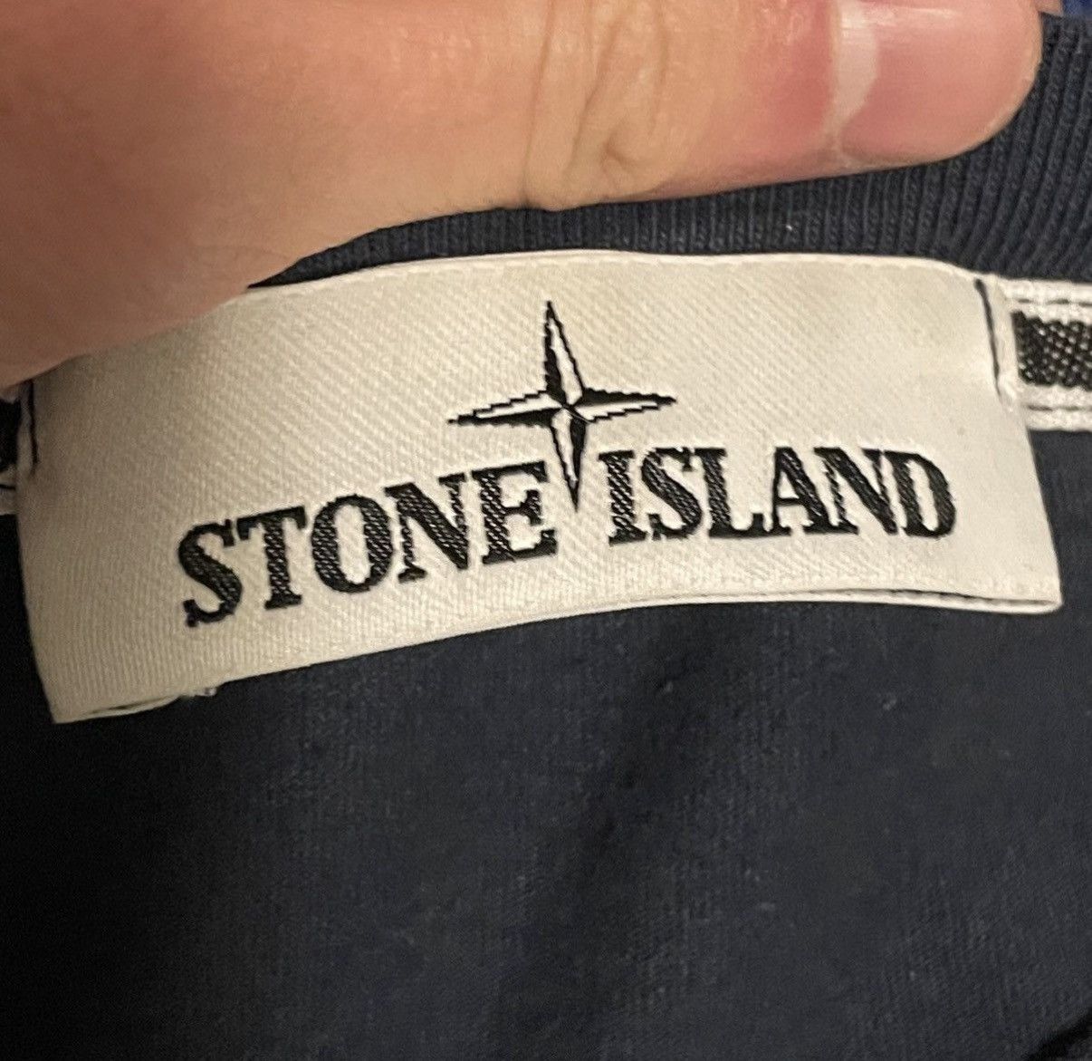 Stone Island Stone Island 2020 Graphic Spellout Longsleeve Shirt Size US L / EU 52-54 / 3 - 4 Thumbnail