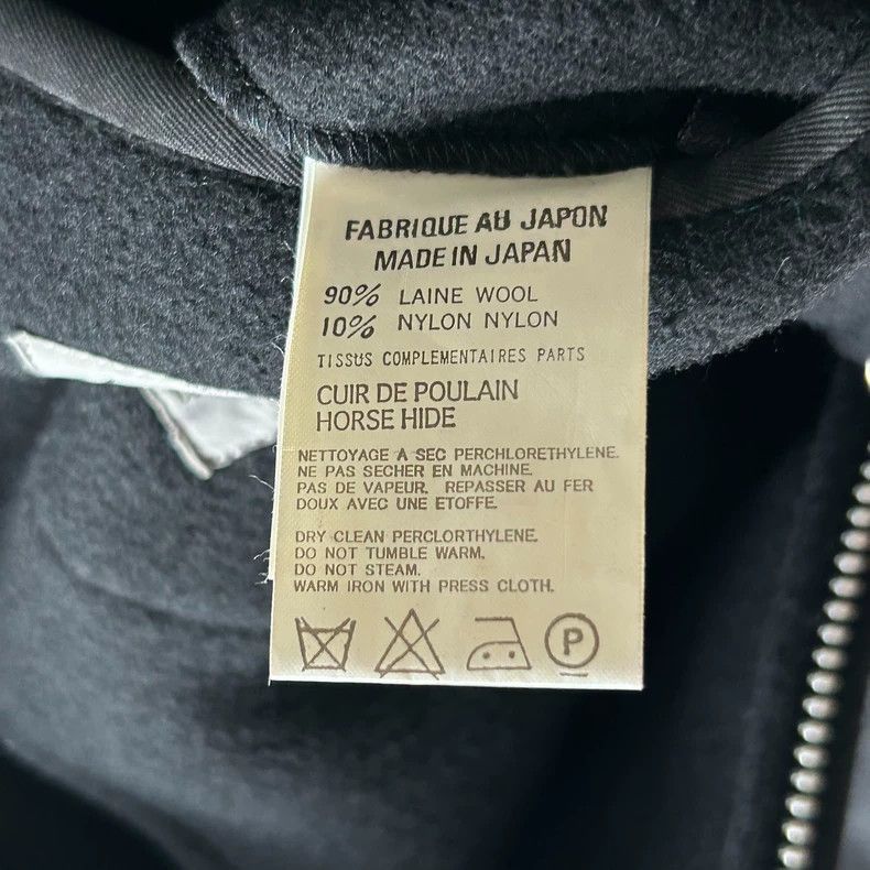 Yohji Yamamoto Yohji Yamamoto Yohji Yamamoto Zipper Detail Wool Jacket Size US L / EU 52-54 / 3 - 7 Thumbnail