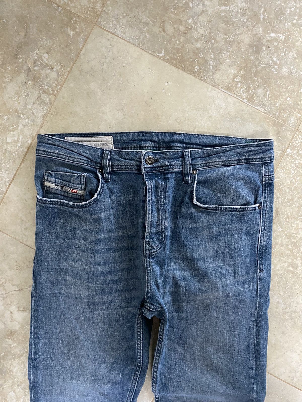 Diesel Diesel Vintage Washed Japanese Slim jeans Drill Faded Size US 36 / EU 52 - 5 Thumbnail