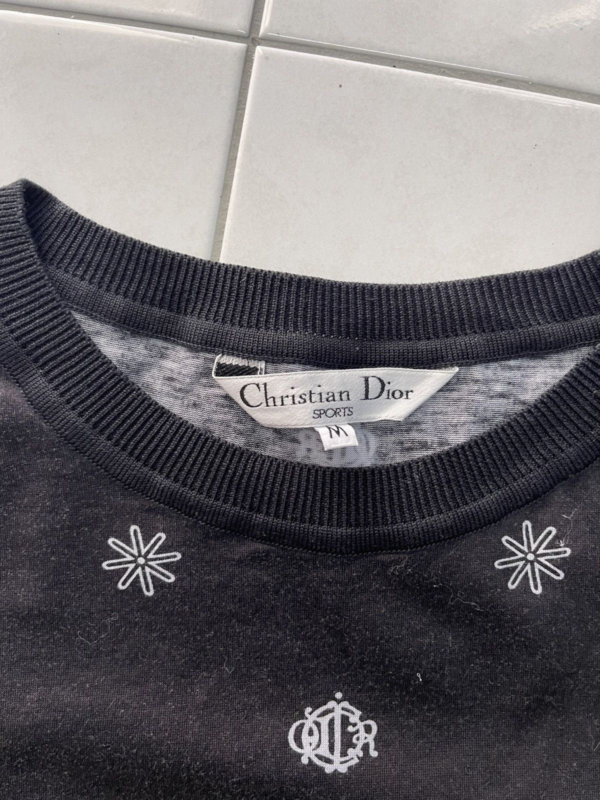 Christian Dior Monsieur VINTAGE CHRISTIAN DIOR SPORTS OVER PRINTED TEE VERY RARE Size US M / EU 48-50 / 2 - 5 Thumbnail