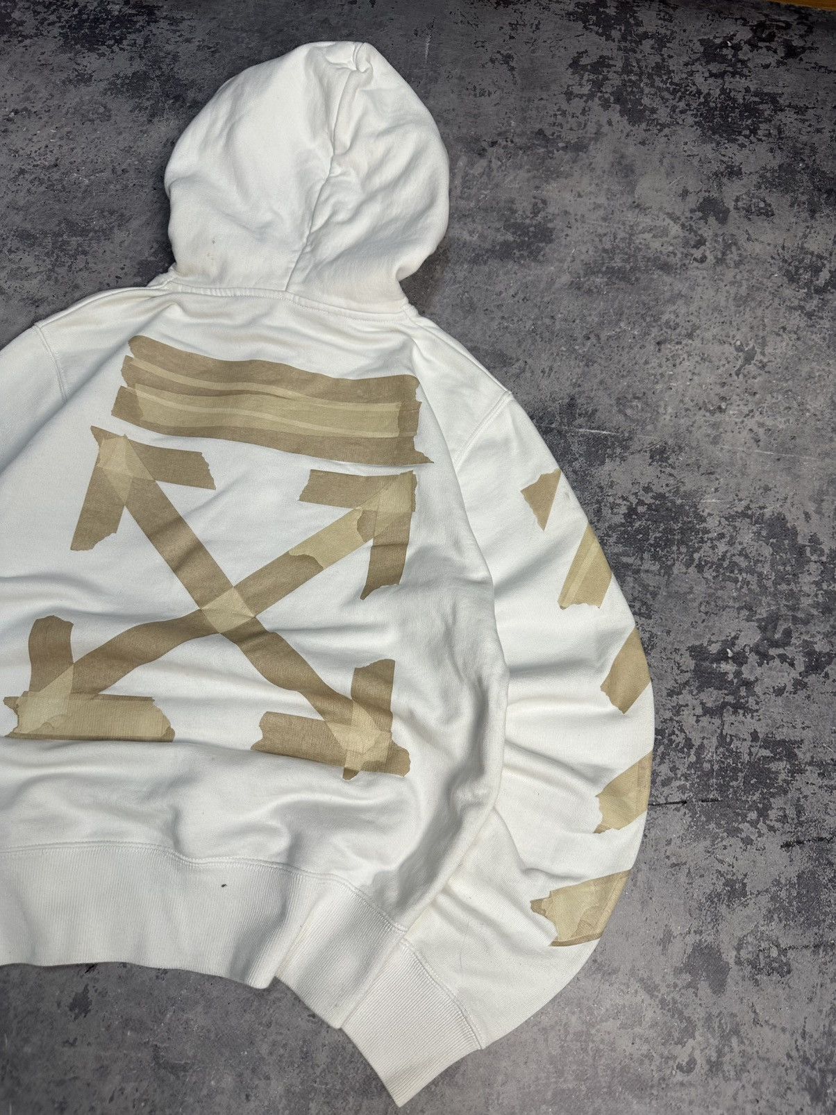 Off-White OFF-WHITE Tape Arrows Hoodie Size US S / EU 44-46 / 1 - 12 Thumbnail
