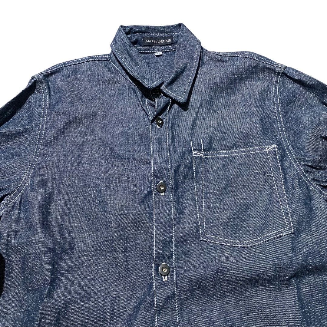 Other Marius petrus selvedge denim shirt Size US L / EU 52-54 / 3 - 3 Thumbnail