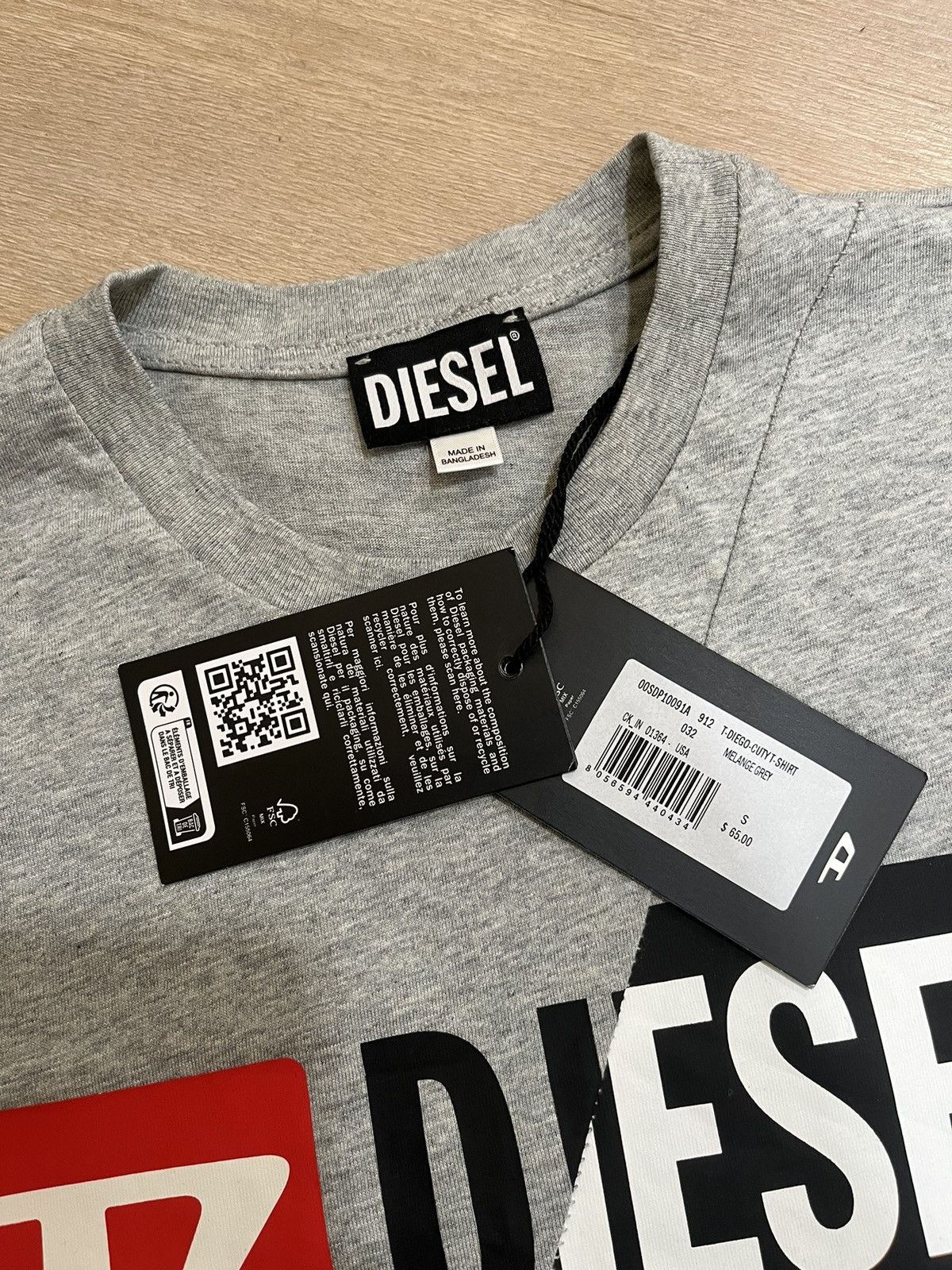 Diesel Brand New Diesel Shirt Small Size US S / EU 44-46 / 1 - 4 Thumbnail