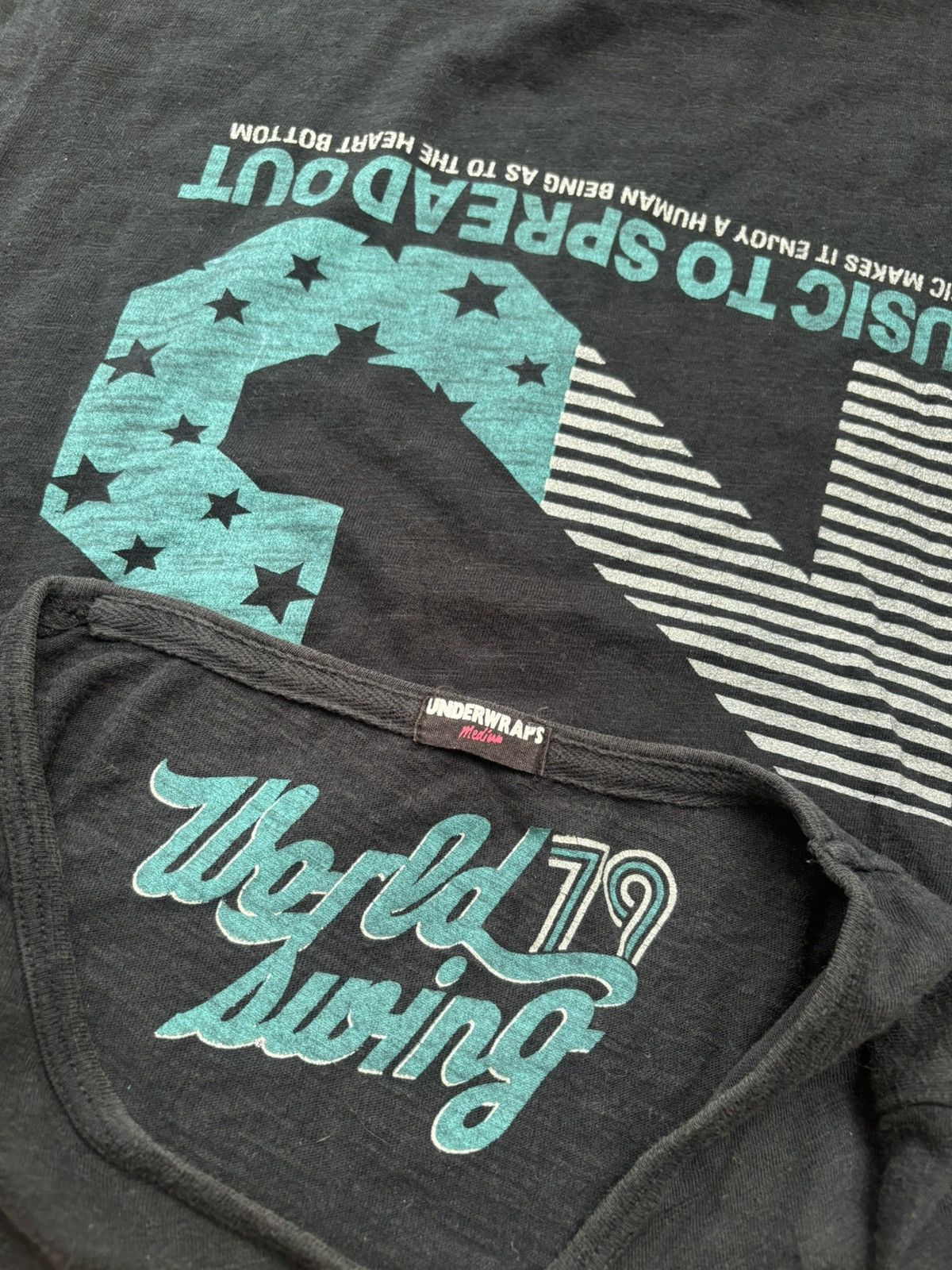 Hysteric Glamour × If Six Was Nine × Japanese Brand Y2k Underwraps Cheers Music Longsleeve Size US M / EU 48-50 / 2 - 5 Thumbnail