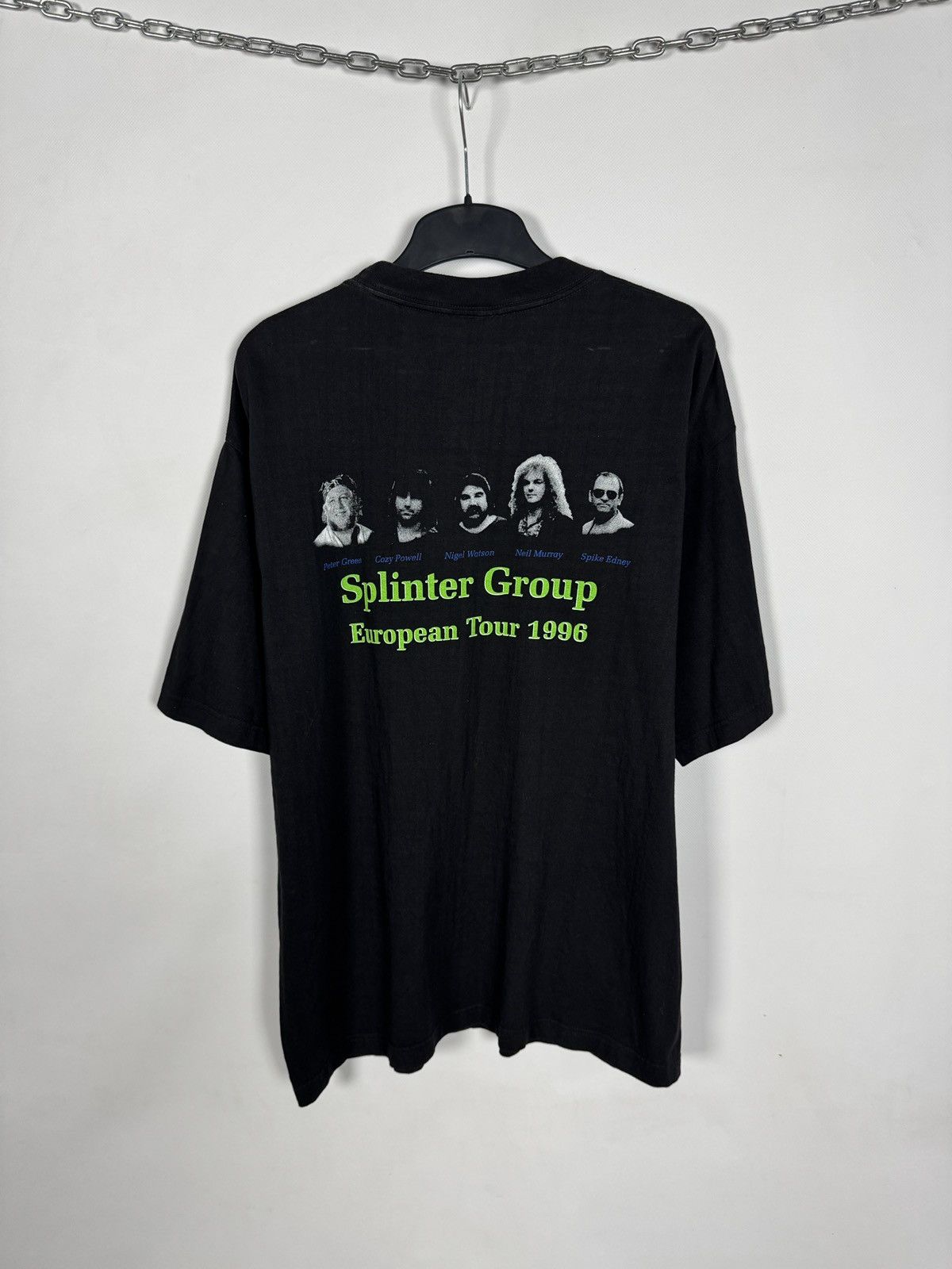 Band Tees Peter Green Splinter Group European Tour 1996 Vintage 90s XL Size US XL / EU 56 / 4 - 9 Thumbnail