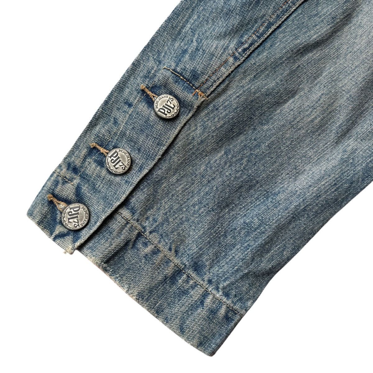 Evisu × Pepe Jeans Y2K Pepe Jeans Denim Blazer Jean Coat Vintage HipHop Trucker Size US XXL / EU 58 / 5 - 11 Thumbnail