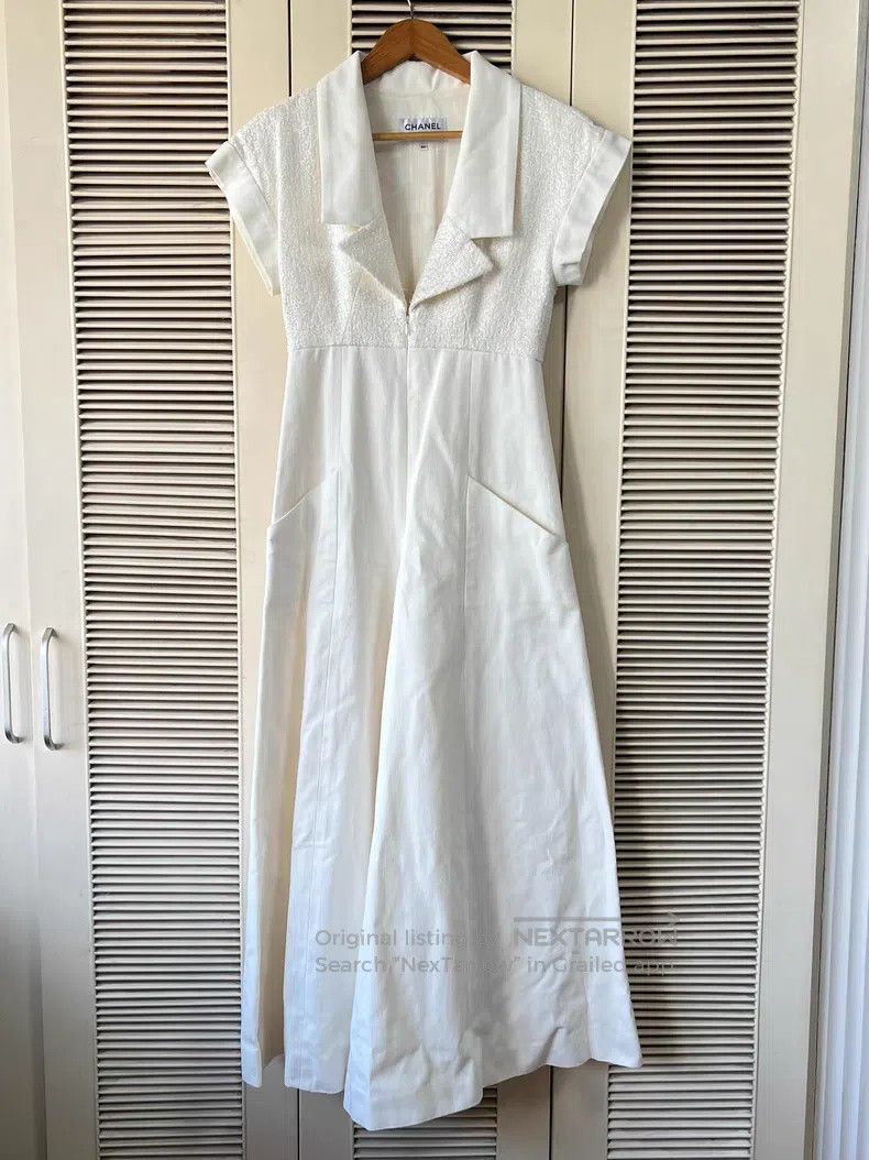 Chanel Chanel Beach series white jumpsuit Size 42" / US 20 - 1 Thumbnail