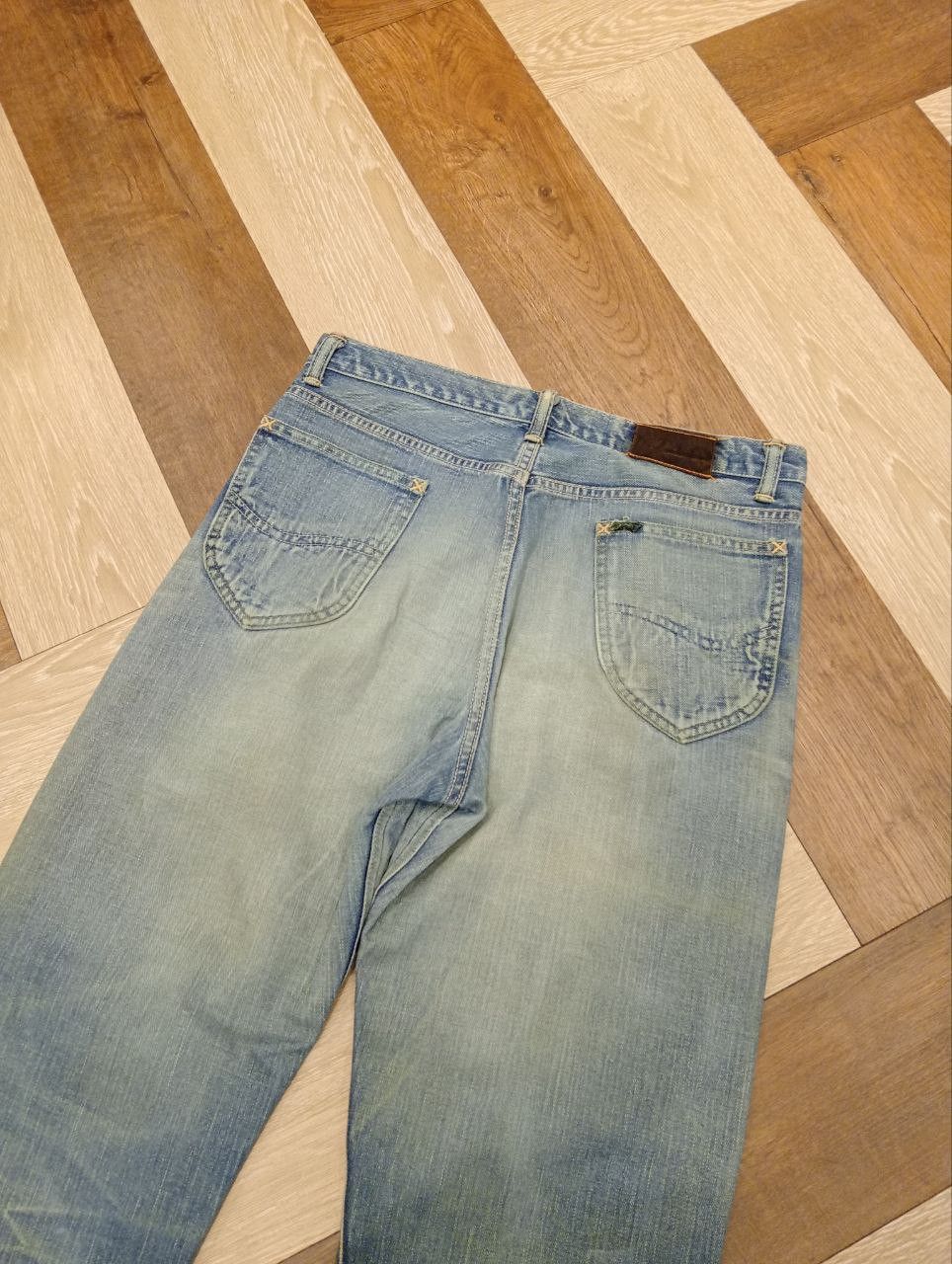 Lee RARE VINTAGE LEE RIDER ZIPPER GRIPPER SELVEDGE JEANS Size US 33 - 13 Thumbnail