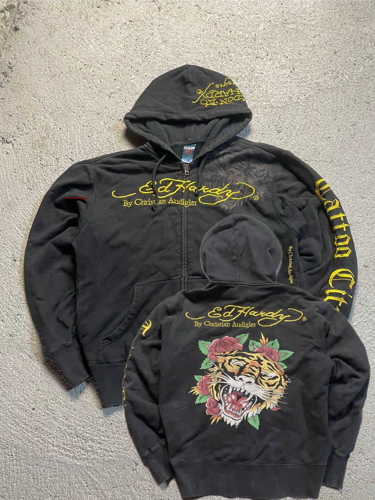 Vintage Ed Hardy by Christian Audigier hoodie