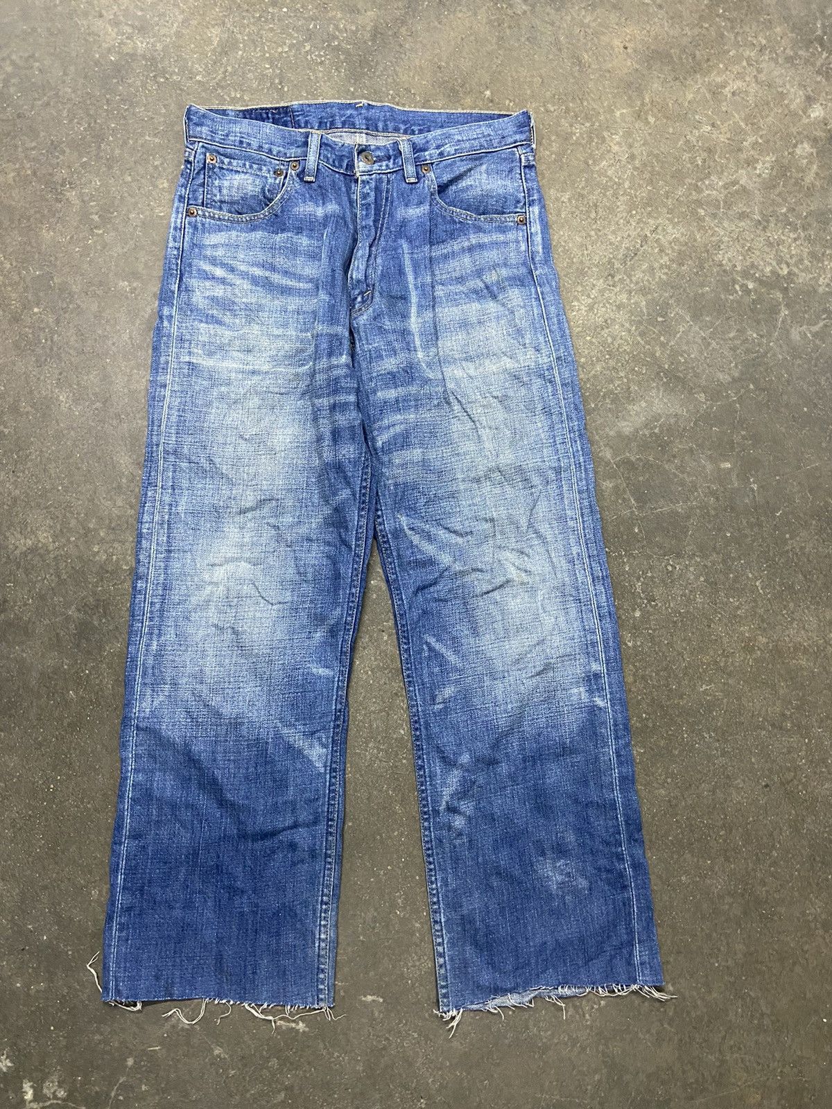 Levi's 🔥 Vintage Levis 503 jeans stoned wash distressed Size US 30 / EU 46 - 1 Thumbnail