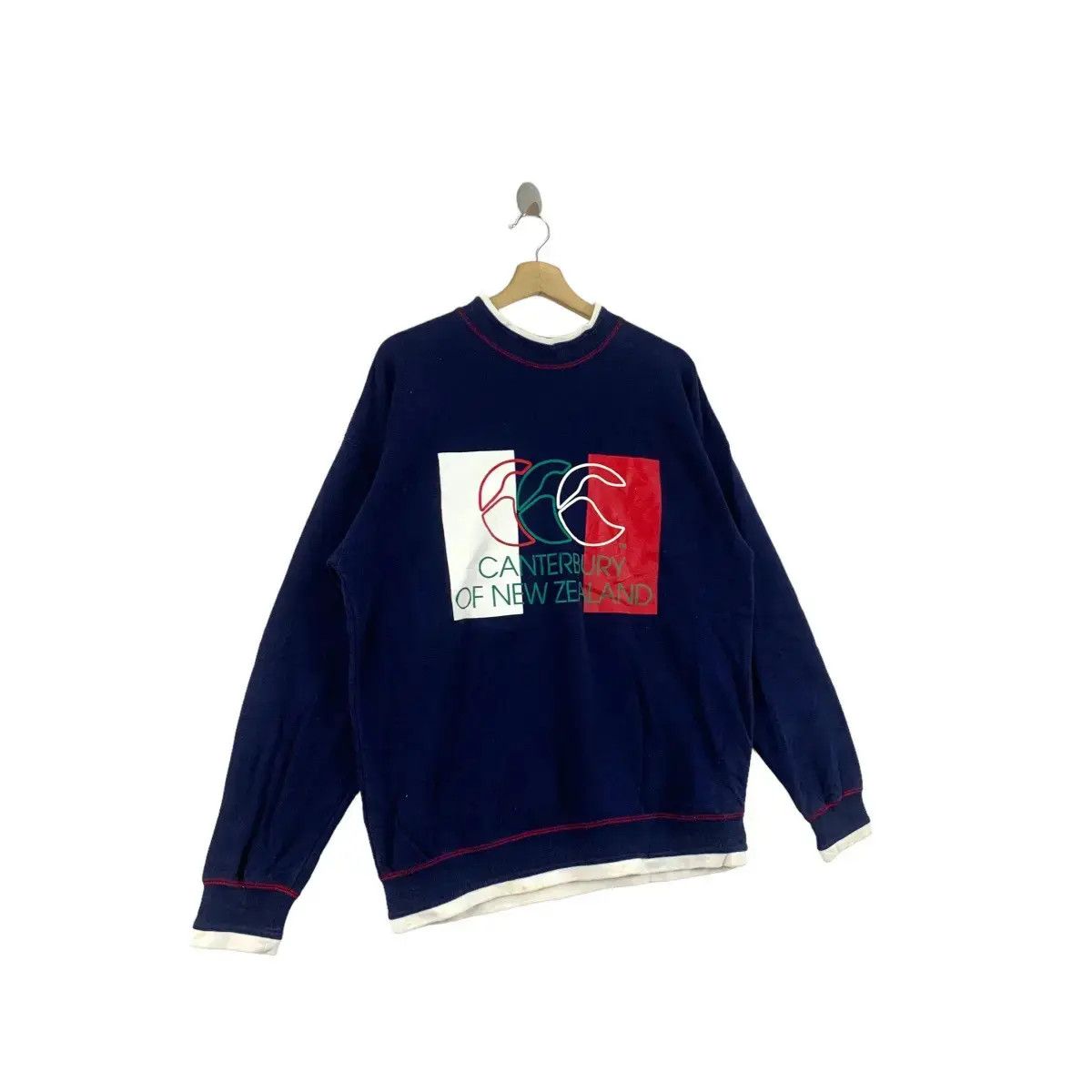 Canterbury of New Zealand Vintage CANTERBURY NEW ZEALAND Rugby Embroidered Size US L / EU 52-54 / 3 - 2 Thumbnail
