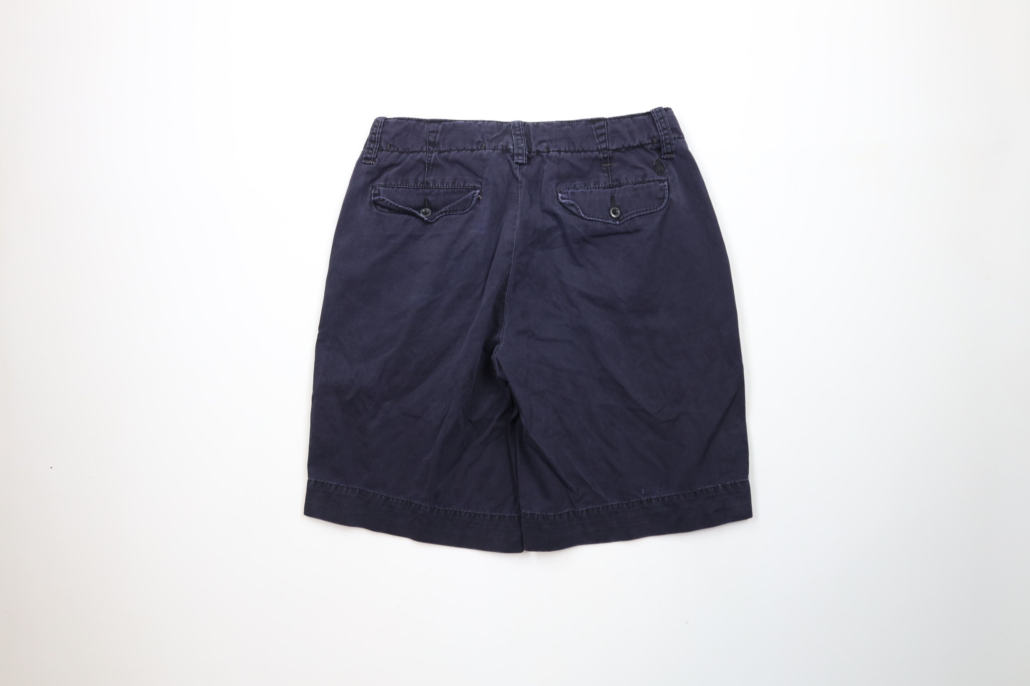 Polo Ralph Lauren Vintage 90s Ralph Lauren Heavyweight Cotton Shorts Blue Size US 30 / EU 46 - 10 Thumbnail