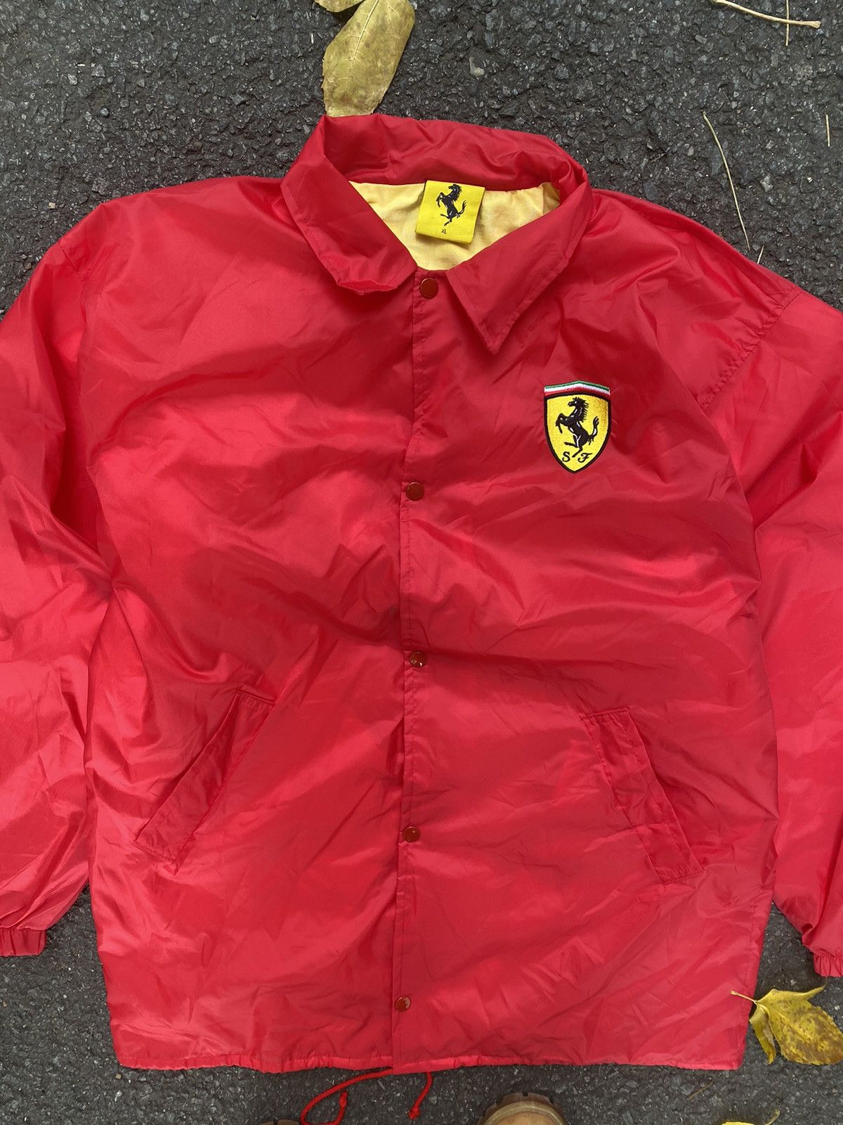 Ferrari 90’ Vintage Ferrari Coach Coat Jacket Rainjacket Size US XL / EU 56 / 4 - 5 Thumbnail