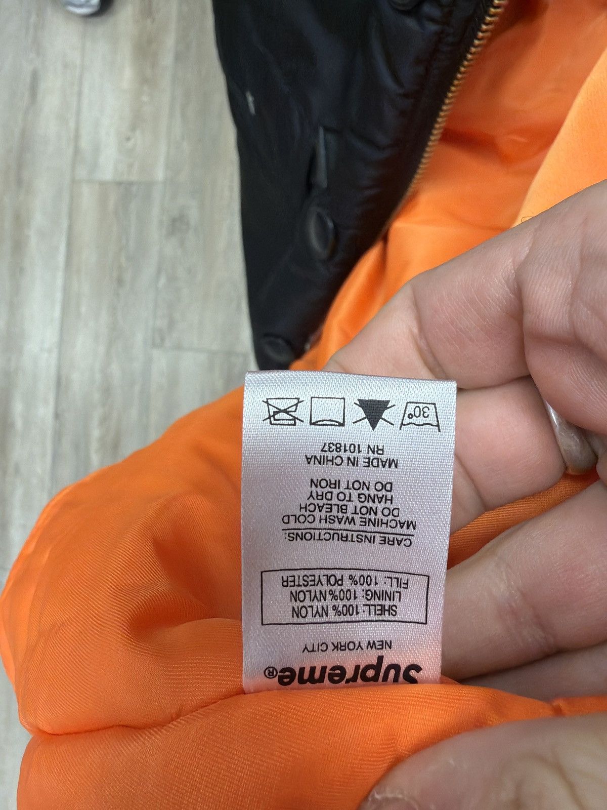 Supreme Supreme N-3B Parka Black Size US M / EU 48-50 / 2 - 5 Thumbnail