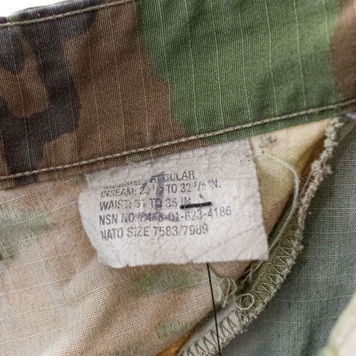 Vintage Military Army Camo Cargo Baggy Fatigues Jogger Pants Y2K | Grailed