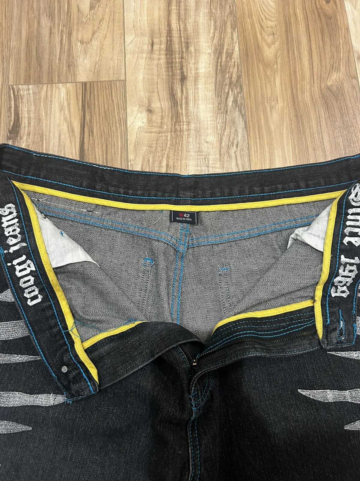 Coogi Vintage Y2K baggy coogi tiger denim jeans with embroidery Size US 42 / EU 58 - 5 Thumbnail