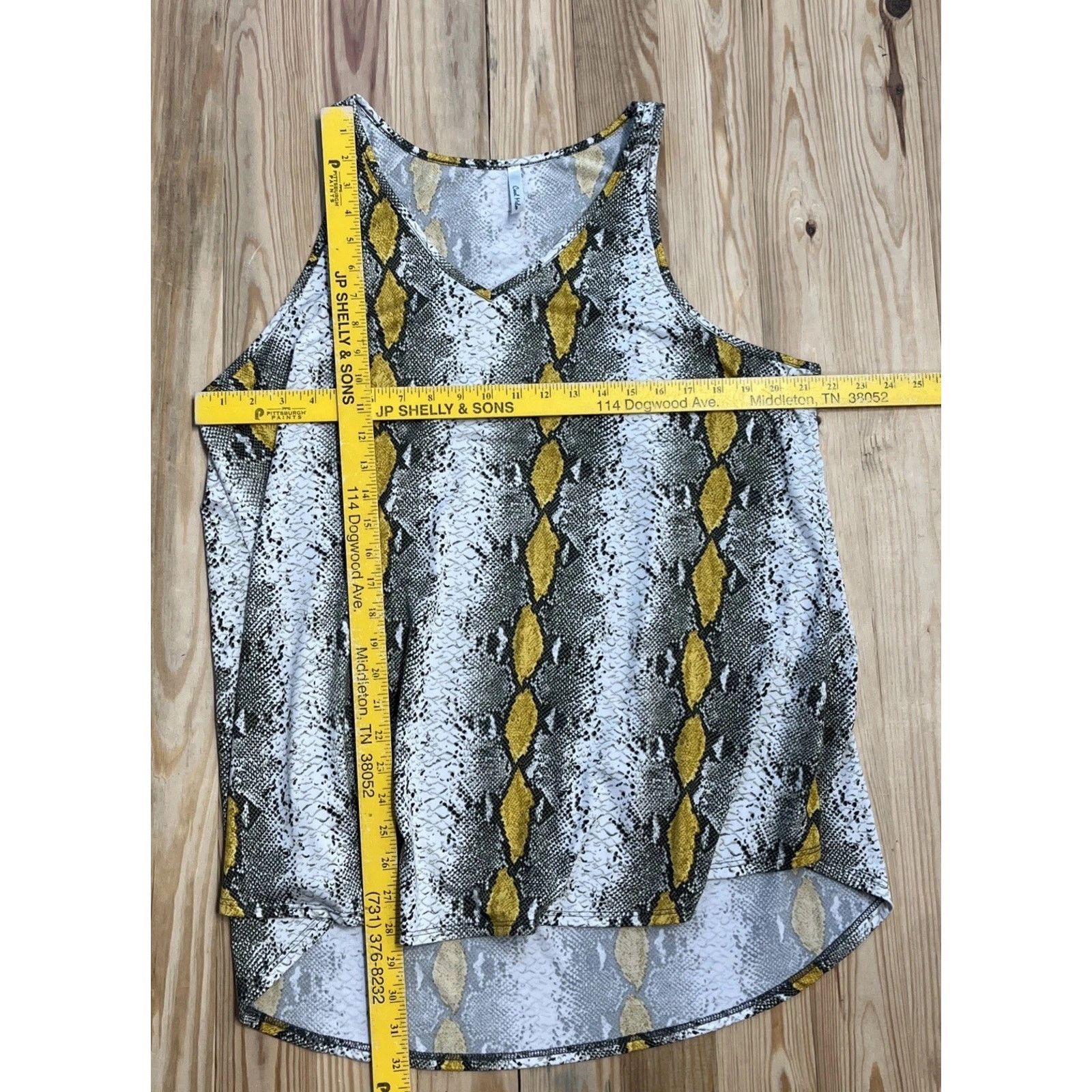 Other Cool Melon Women Snake Print shirt Made In USA XL Size XL / US 12-14 / IT 48-50 - 5 Thumbnail
