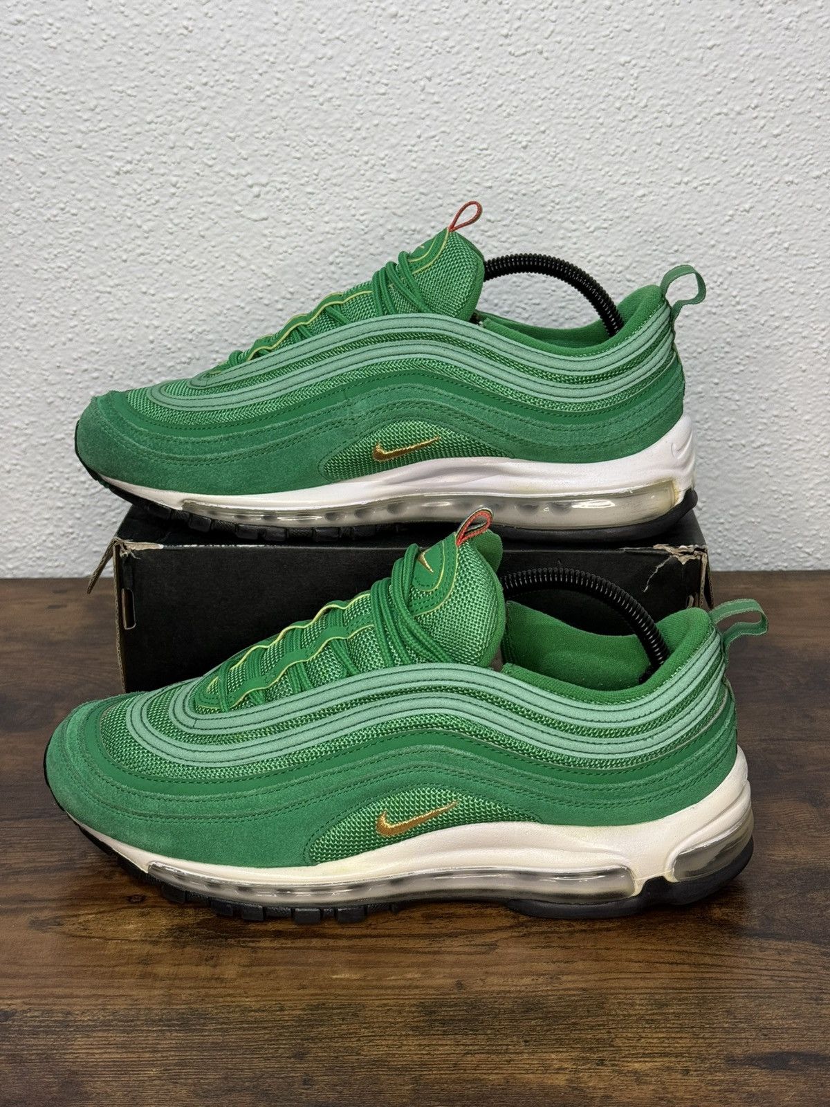 Nike Nike Air Max 97 Lucky Green size 9.5 Size US 9.5 / EU 42-43 - 6 Thumbnail
