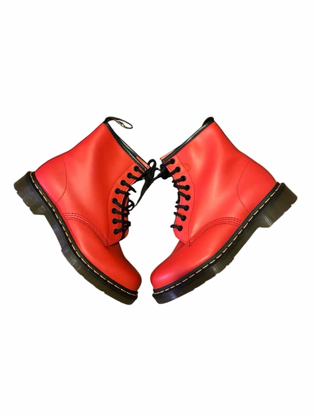 Dr. Martens Dr. Martens 1460 Satchel Red Smooth Boots US 8 Size US 8 / IT 38 - 1 Thumbnail