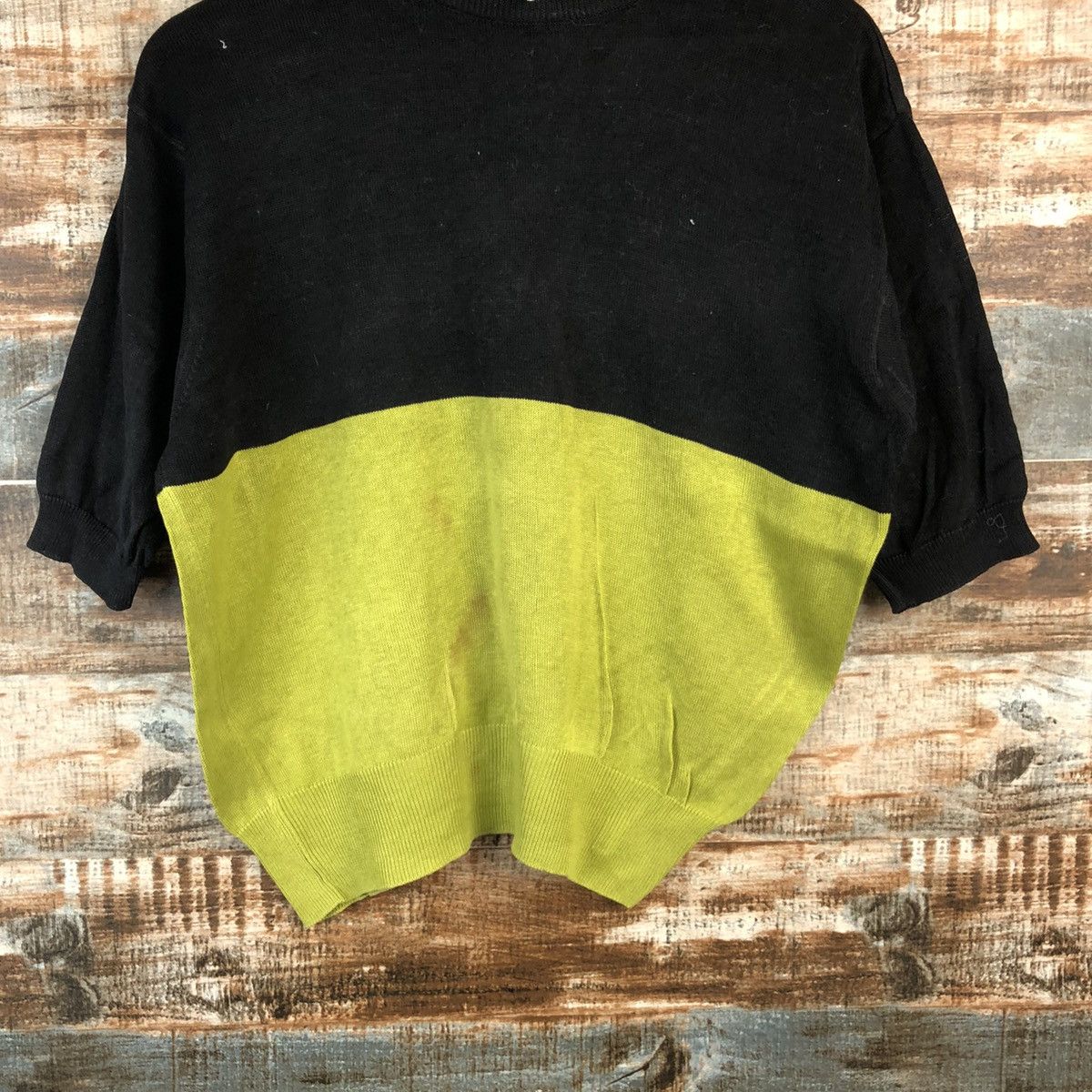 Salvatore Ferragamo DL Salvatore Ferragamo Green vintage Knitwear #C567 Size M / US 6-8 / IT 42-44 - 3 Thumbnail
