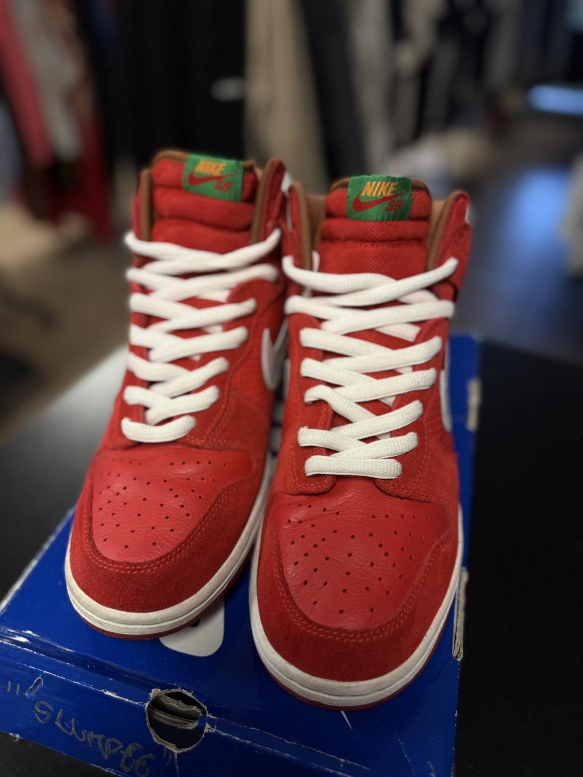 Nike 2008 Nike Dunk Pro SB High Big Gulp Sport Red - Size 11 Size US 11 / EU 44 - 3 Thumbnail
