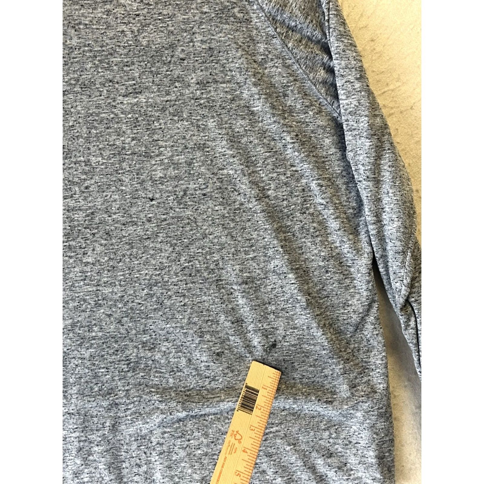 Athleta Athleta Women's Long Sleeve Top Charcoal Heather Gray Casual 1X Size XL / US 12-14 / IT 48-50 - 7 Thumbnail