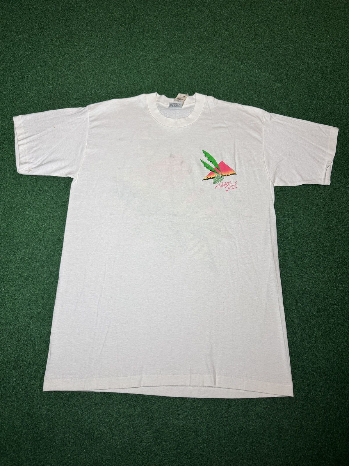 Panama Jack Panama Jack Save The Rainforest Fish Tropical L 90s T Shirt Size US L / EU 52-54 / 3 - 3 Thumbnail