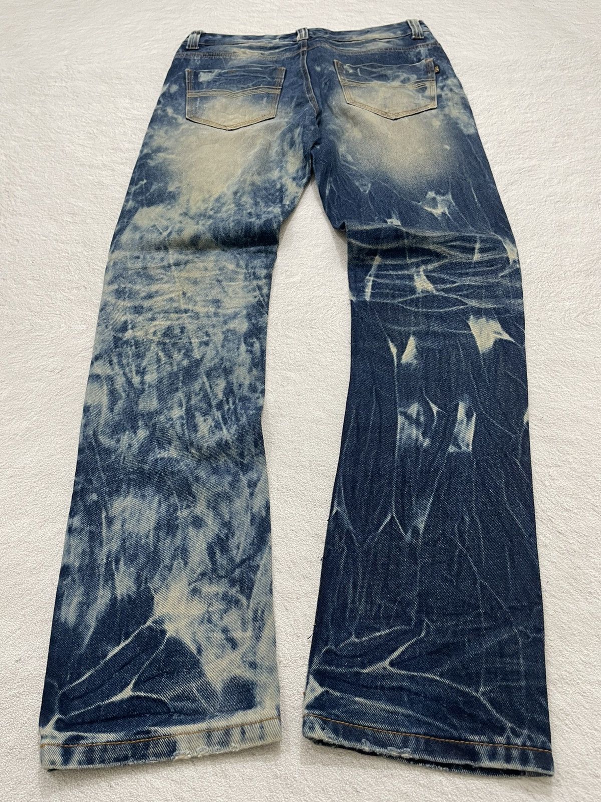 Hysteric Glamour 2000s Acid Washed Jeans Distressed Denim Y2K Size US 32 / EU 48 - 7 Thumbnail