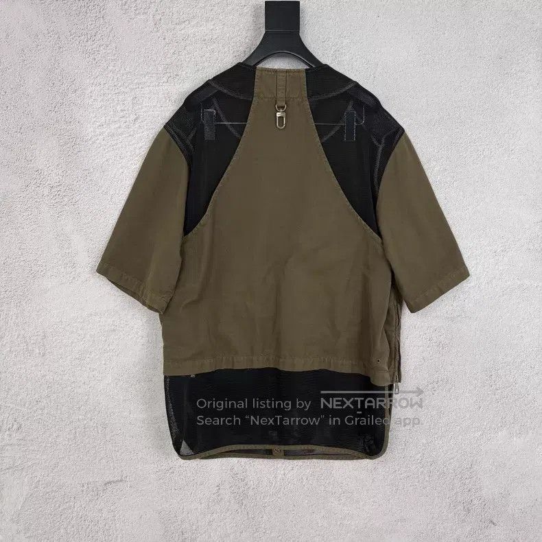 Louis Vuitton Louis Vuitton Tactical work clothes pocket waistcoat short Size US XL / EU 56 / 4 - 2 Thumbnail