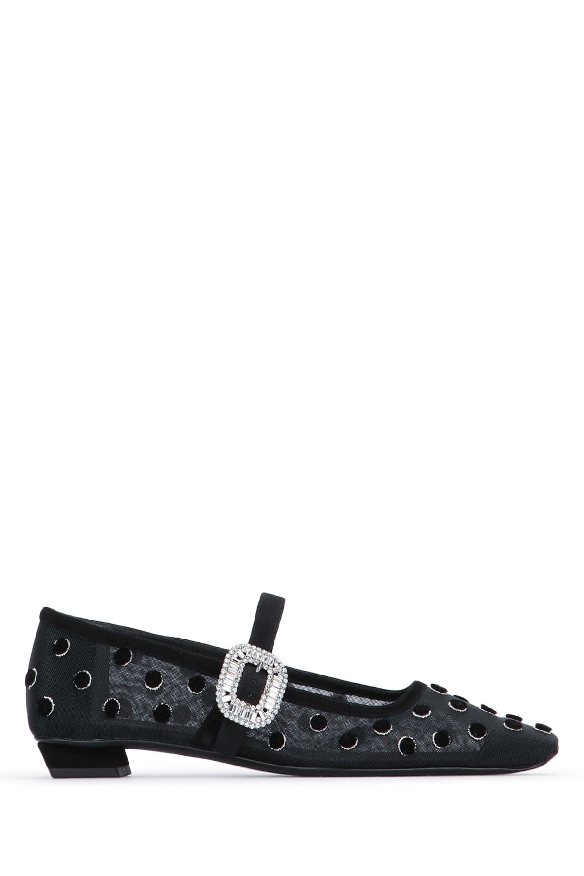 Roger Vivier Belle Vivier Dots Emb Babies Dec 25 Size US 6 / IT 36 - 1 Thumbnail