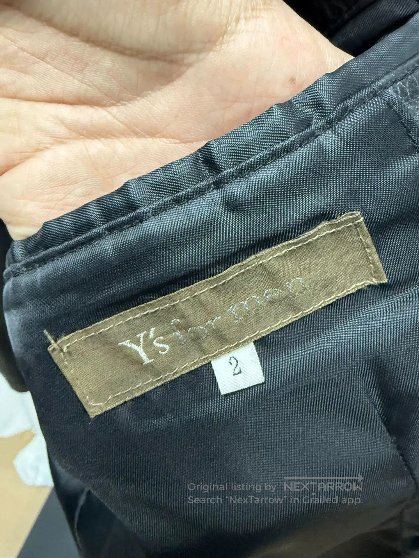 Yohji Yamamoto yohji yamamoto men's oversized leather jacket. Size US L / EU 52-54 / 3 - 6 Thumbnail