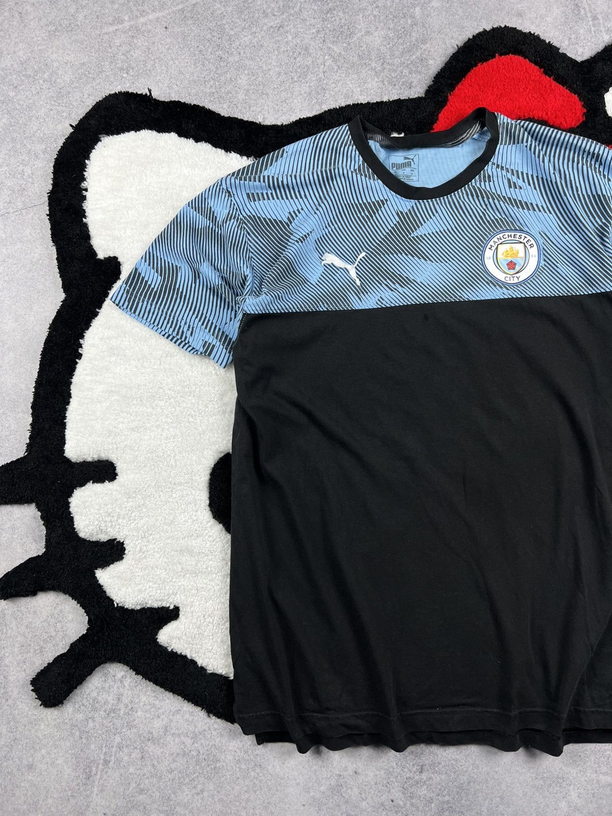 Puma Puma Manchester City 2019/2020 Football Soccer Cotton Shirt Size US M / EU 48-50 / 2 - 2 Thumbnail