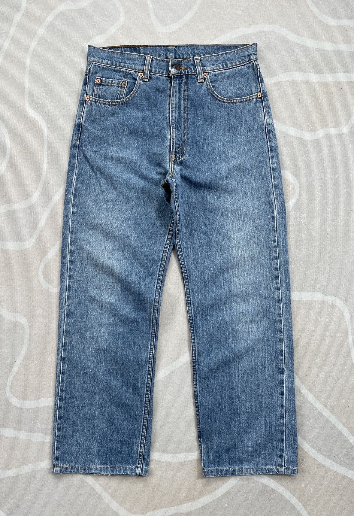 Levi's Vintage Levis 509 Straight Jeans (LG146) Size US 30 / EU 46 - 1 Thumbnail