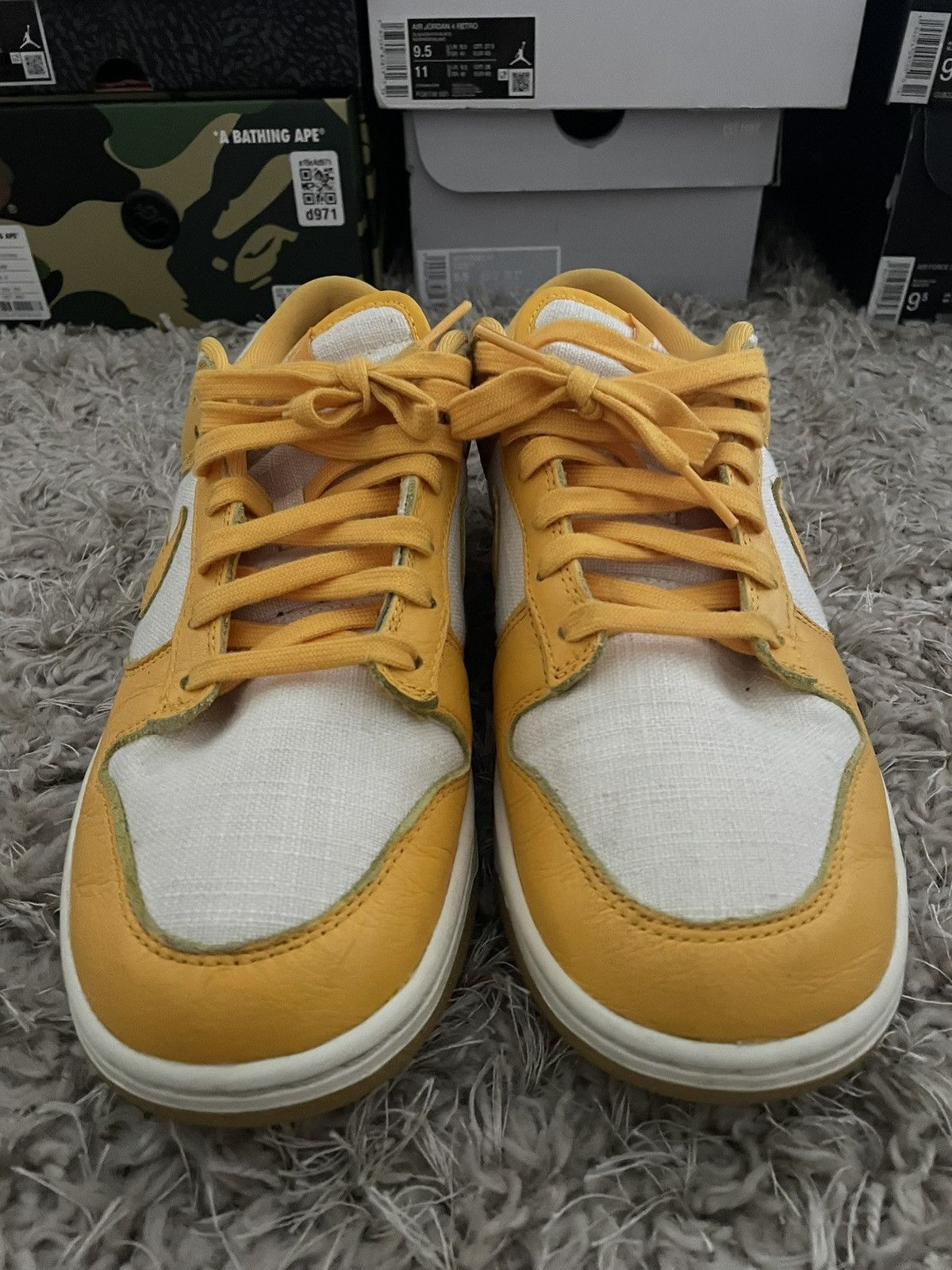 Nike Nike Dunk Low University Gold Coconut Milk Size US 10 / EU 43 - 3 Thumbnail