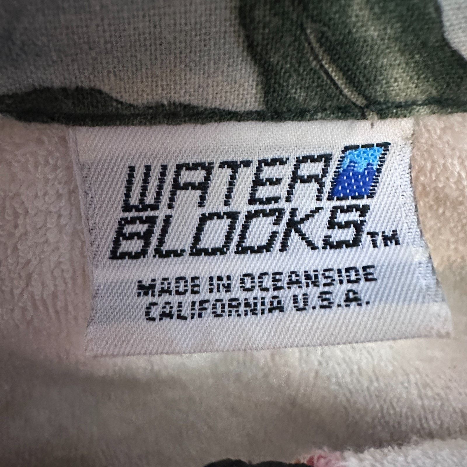 Other VTG Water Blocks Terry Cloth Lined Zip Coverup Jacket Men XL Size US XL / EU 56 / 4 - 4 Thumbnail