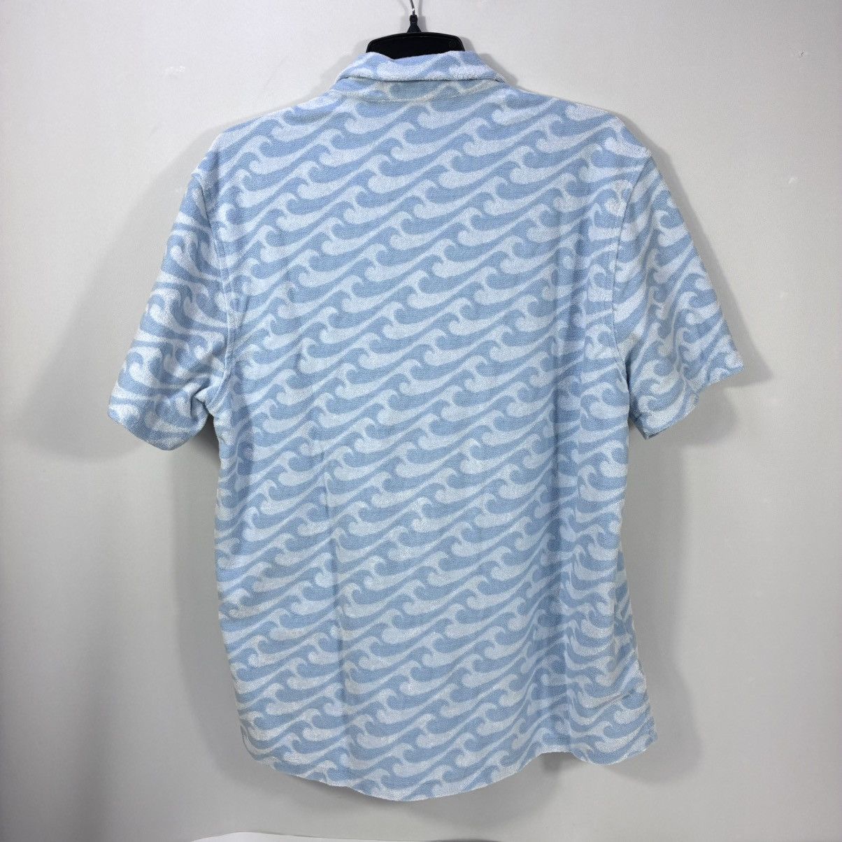 Faherty Faherty Cabana Towel Terry Surf Shirt Endless Peaks Blue M Size US M / EU 48-50 / 2 - 2 Thumbnail