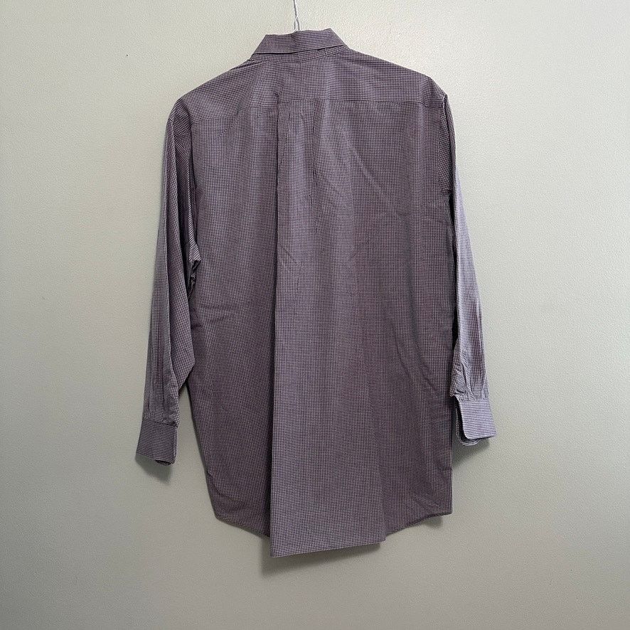 Paul Fredrick Paul Fredrick blue gray plaid button down size 16.5 Size US L / EU 52-54 / 3 - 3 Thumbnail