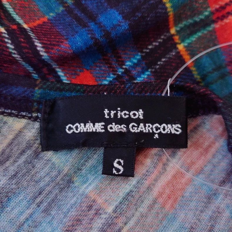 Comme des Garcons Comme Des Garcons Scotch Plaid Twisted T-Shirt Size S / US 4 / IT 40 - 4 Thumbnail