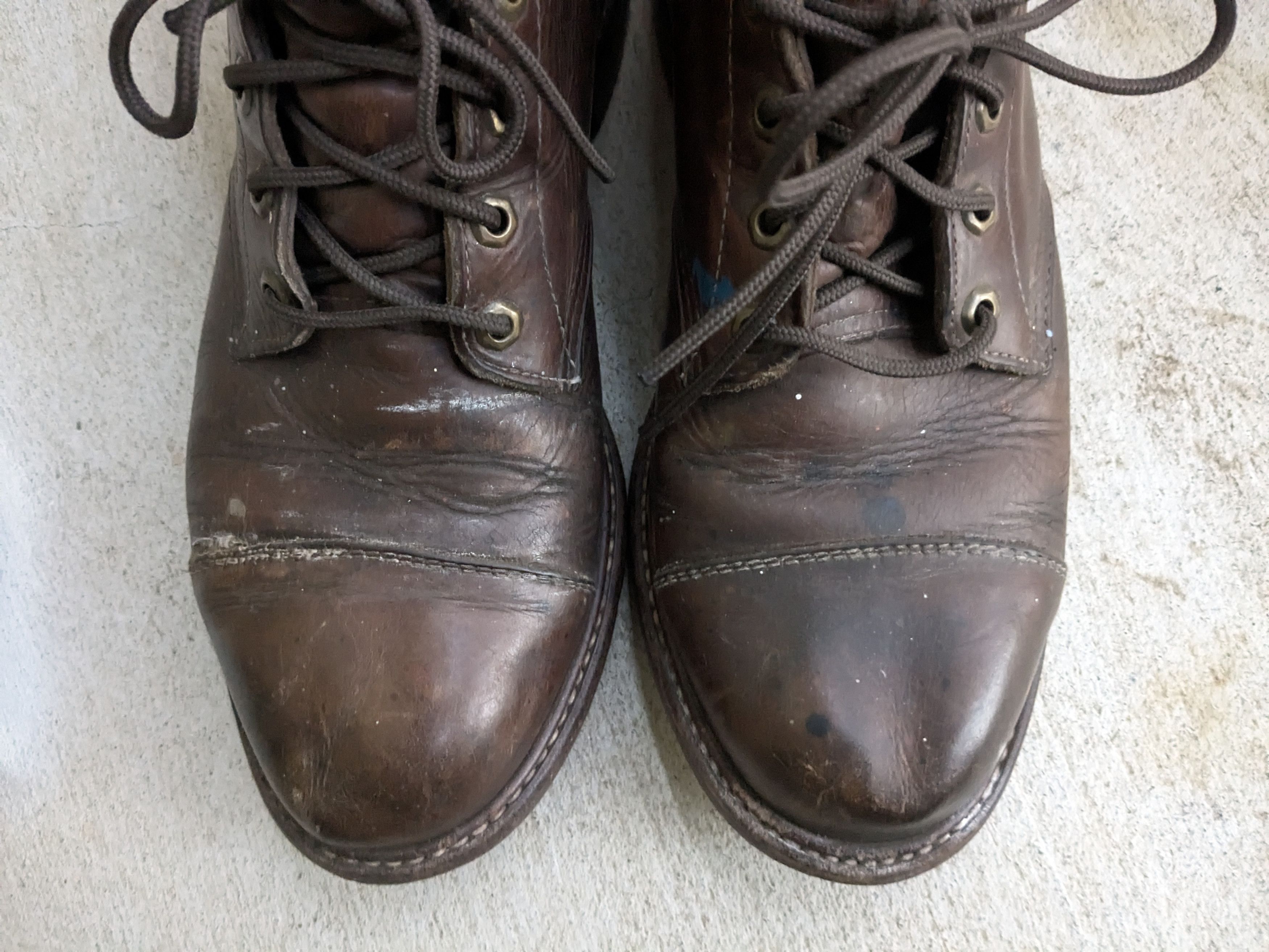 Chippewa × Vintage Chippewa Boots Brown 10 Leather Rubber Combat Work Vibram Size US 10 / EU 43 - 5 Thumbnail