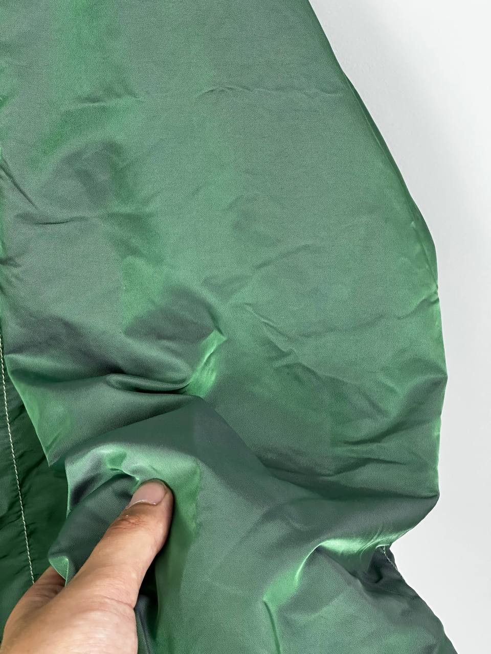 JET SET Vintage JET SET Nylon Metal Ski Green Anorak Light Jacket Size US XL / EU 56 / 4 - 6 Thumbnail