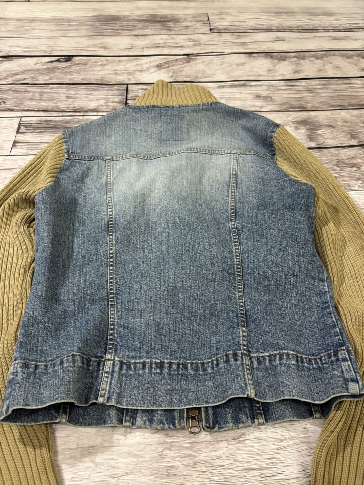 Hysteric Glamour × If Six Was Nine VTG Streetwear Yohji Yamamoto Style Denim Sweater Jacket 90s Size US S / EU 44-46 / 1 - 5 Thumbnail