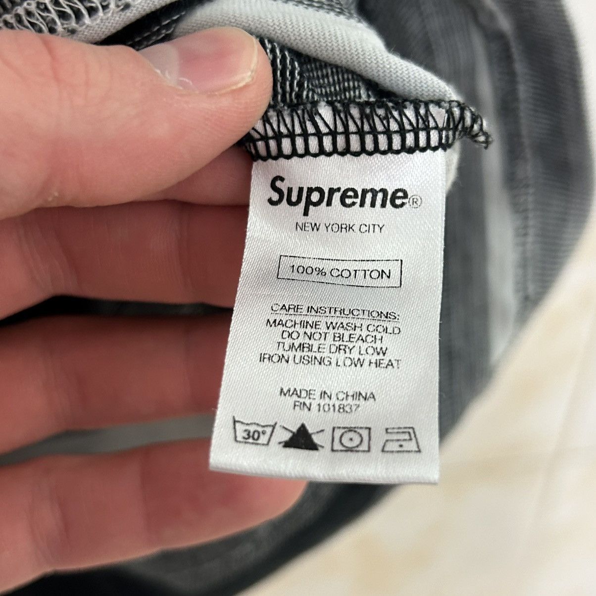 Supreme Supreme Striped T-Shirt Tumblr 2016 Thug Era Swag Size US M / EU 48-50 / 2 - 8 Thumbnail