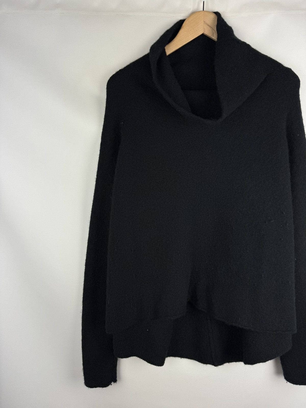 Rundholz Rundholz Avant-Garde High Neck Oversized Sweater Pullover Size S / US 4 / IT 40 - 2 Thumbnail