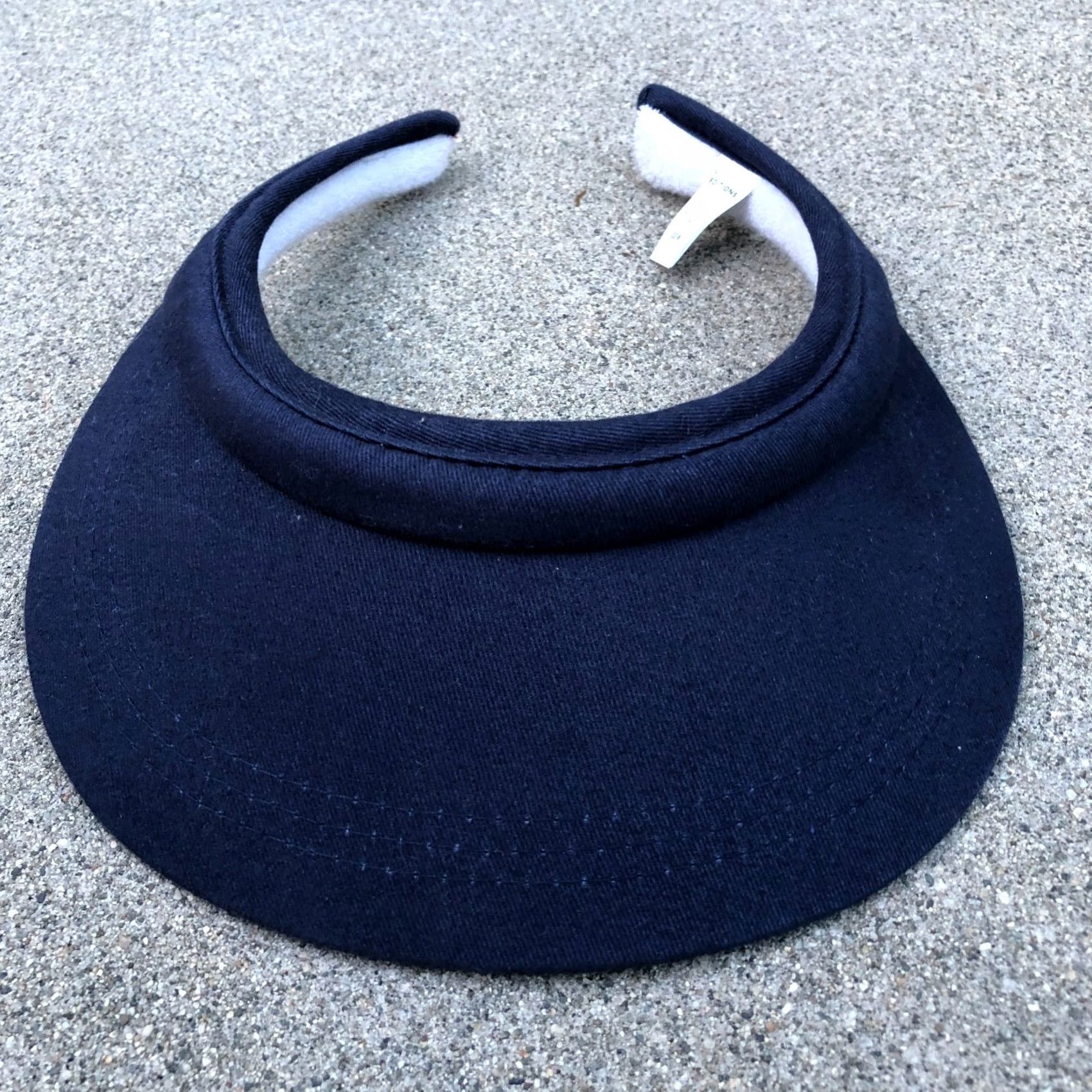 Basic Editions BASIC EDITIONS Golf Visor Hat Women's One Size Blue Cap Wide Brim Sun Size ONE SIZE - 6 Thumbnail