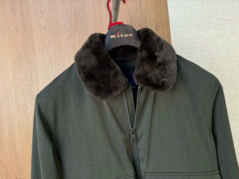 Loro Piana LORO PIANA The clerk jacket is 100% small wool with a deta Size US M / EU 48-50 / 2 - 2 Thumbnail