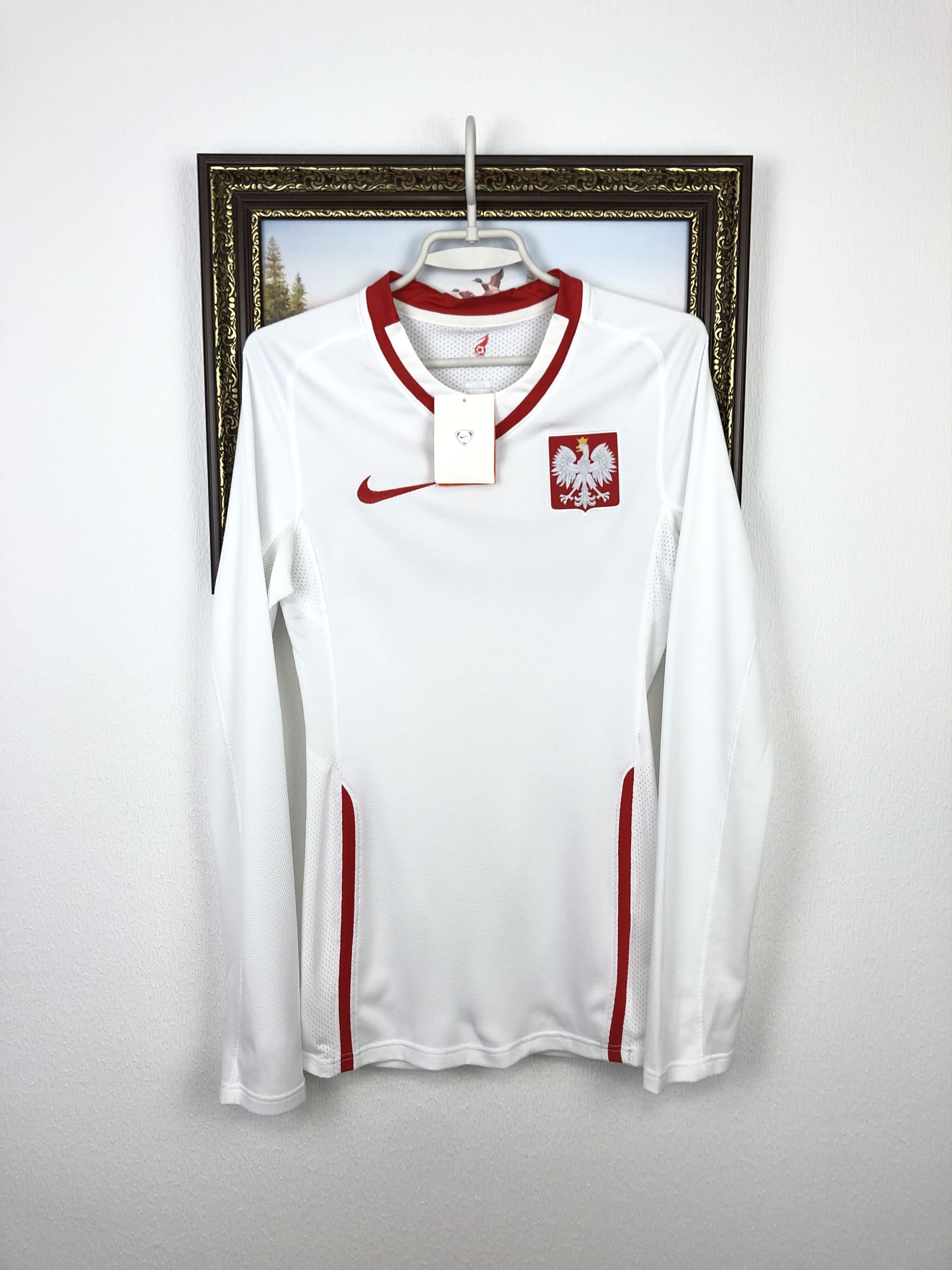 Nike Poland football shirt Soccer Nike Player Issue New Tee Size US S / EU 44-46 / 1 - 1 Thumbnail