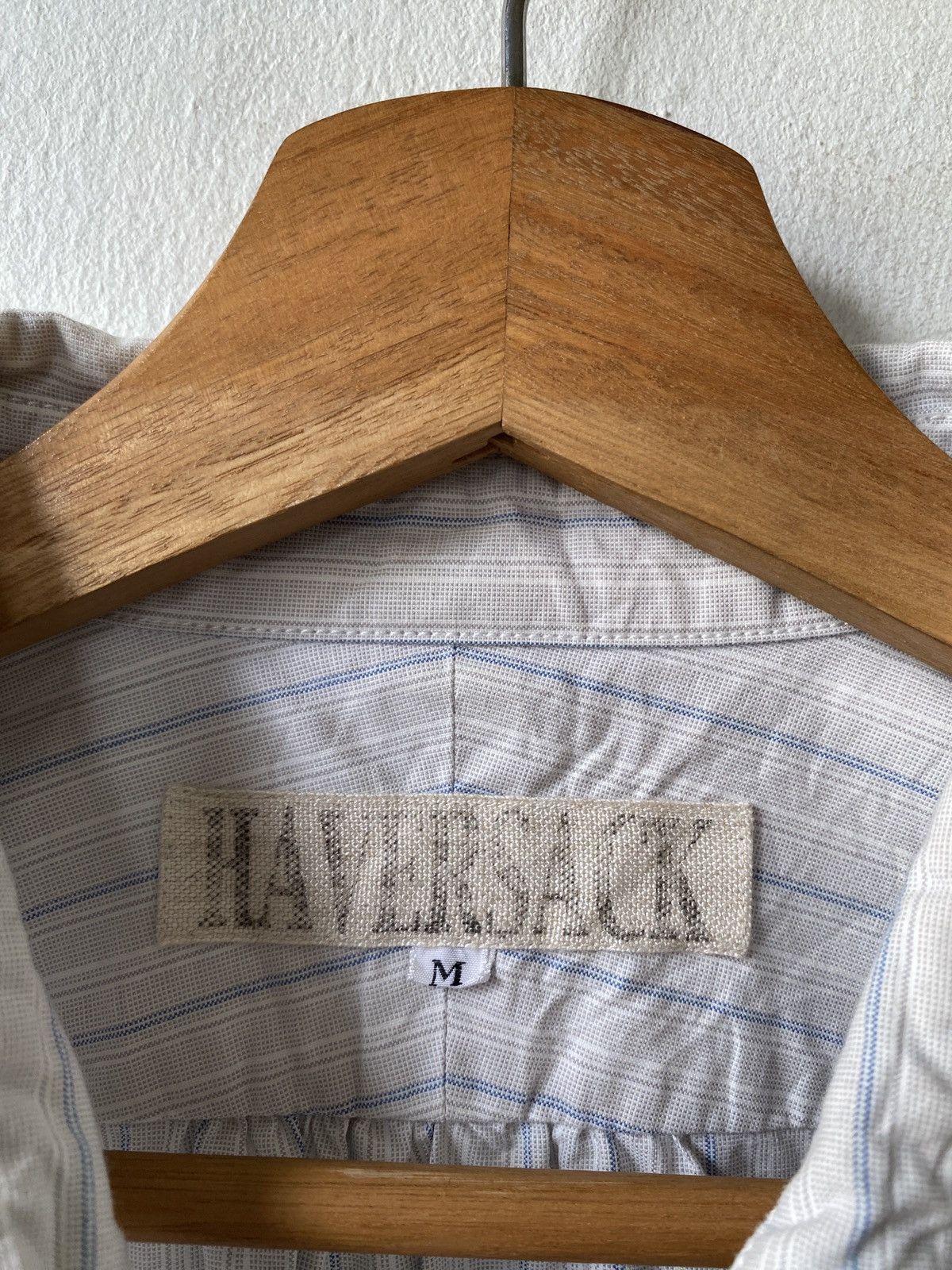 Haversack × Japanese Brand Haversack Japan Heavy Duty Cotton Button Up Shirt Size US M / EU 48-50 / 2 - 12 Thumbnail