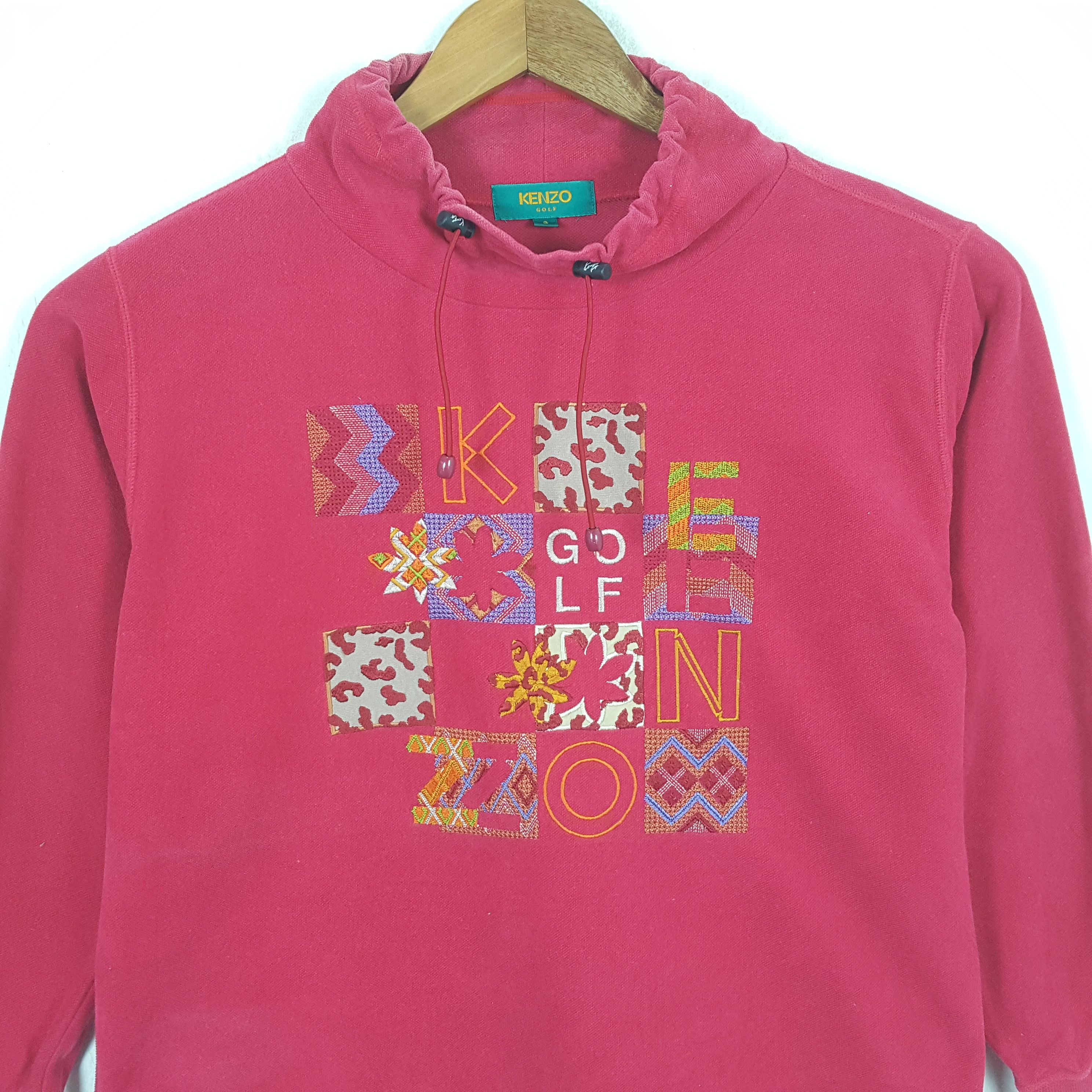 Japanese Brand × Kenzo × Vintage Vintage KENZO GOLF Japanese Fashion Brand Sweatshirt Size US M / EU 48-50 / 2 - 2 Thumbnail