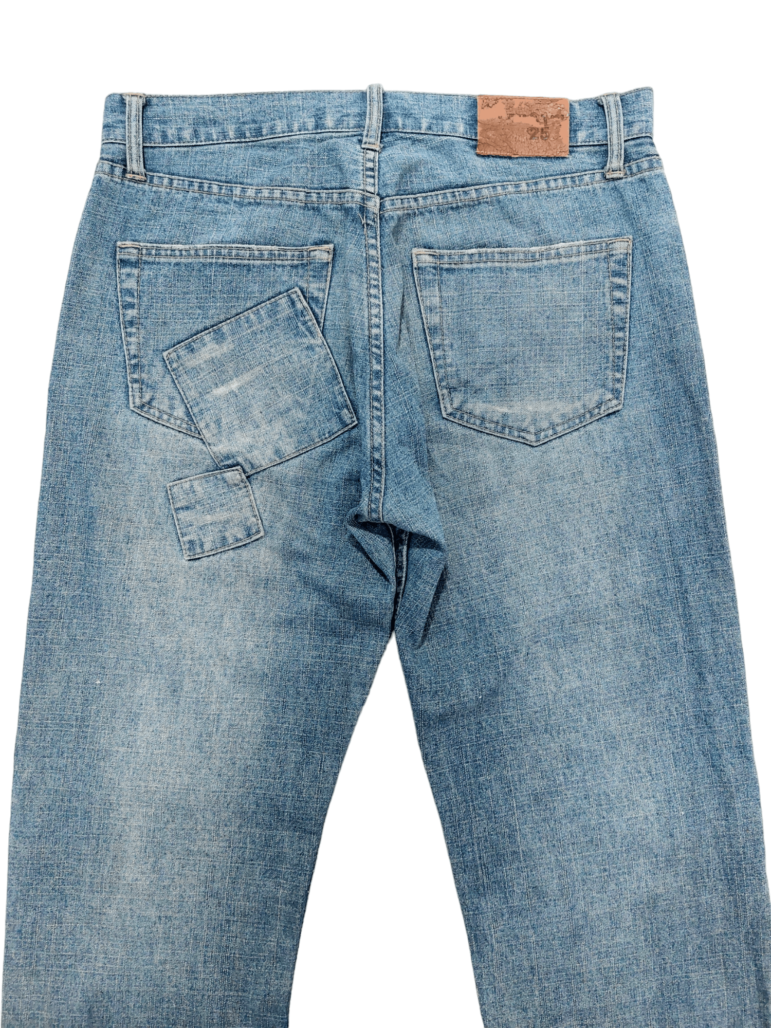 Japanese Brand Nylaus 0125 Patchwork Denim Size US 32 / EU 48 - 11 Thumbnail