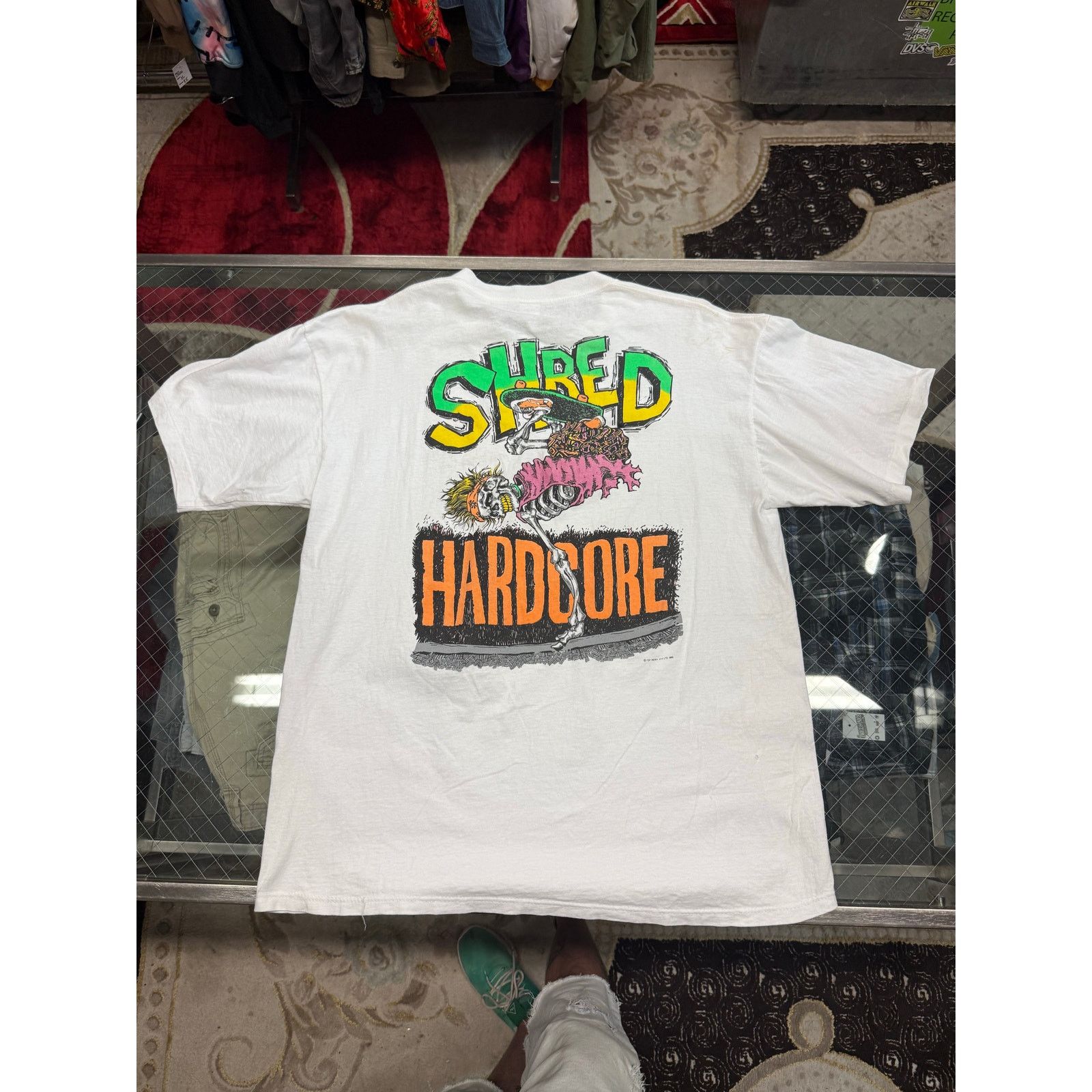 Other 80s Shred Hardcore skate tee Size US XL / EU 56 / 4 - 4 Thumbnail
